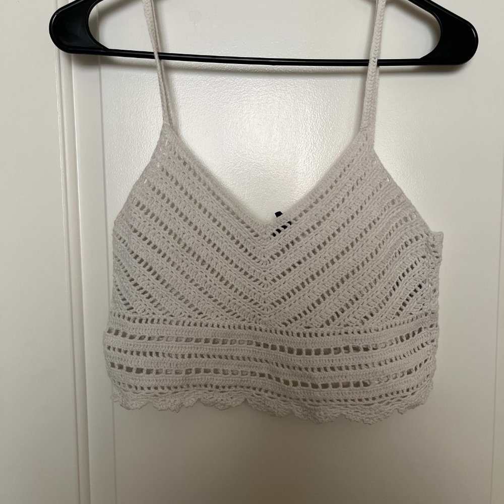 Women's Crochet Bikini Style Top_Size Small